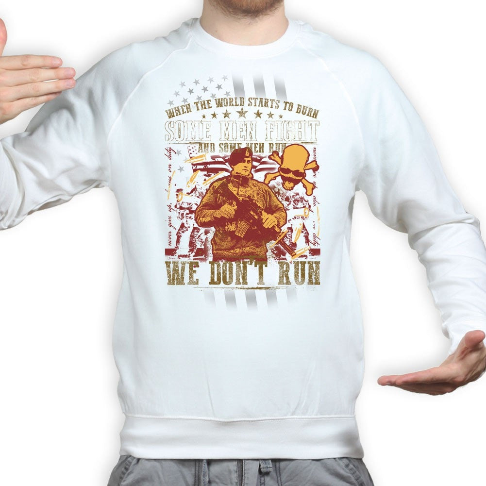 Unisex We Don't Run Sweatshirt