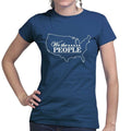 We the People Map Ladies T-shirt