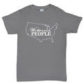 We the People Map Mens T-shirt