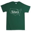 We the People Map Mens T-shirt