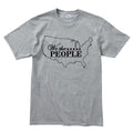 We the People Map Mens T-shirt