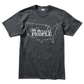 We the People Map Mens T-shirt