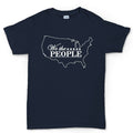 We the People Map Mens T-shirt