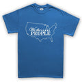 We the People Map Mens T-shirt