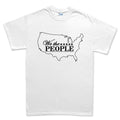 We the People Map Mens T-shirt