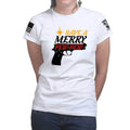 We Wish You A Merry Pew Pew Ladies T-shirt