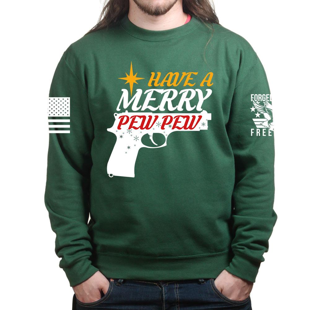 We Wish You A Merry Pew Pew Sweatshirt