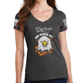 Ladies We The People Are Pissed Off V-Neck T-shirt