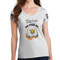 Ladies We The People Are Pissed Off V-Neck T-shirt