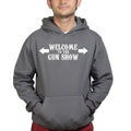 Welcome to the Gun Show Mens Hoodie