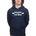 Welcome to the Gun Show Mens Hoodie