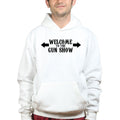 Welcome to the Gun Show Mens Hoodie