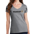 Ladies Whatafudd V-Neck T-shirt