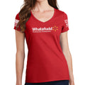 Ladies Whatafudd V-Neck T-shirt