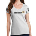 Ladies Whatafudd V-Neck T-shirt