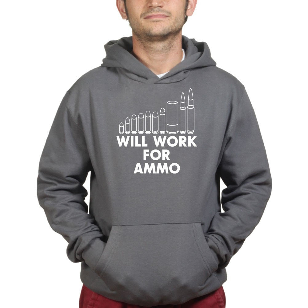 Will Work For Ammo Hoodie
