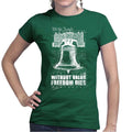 Without Valor Freedom Dies Ladies T-shirt