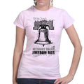 Without Valor Freedom Dies Ladies T-shirt