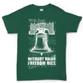 Men's Without Valor Freedom Dies T-shirt