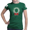 Gun Wreath Ladies T-shirt