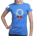 Gun Wreath Ladies T-shirt