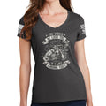 Ladies You Would Be Too Loud V-Neck T-shirt