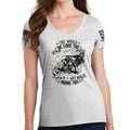 Ladies You Would Be Too Loud V-Neck T-shirt